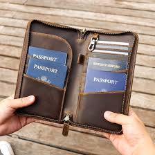 Leather Travel Wallet